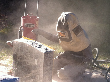 Sandblasted Headstones